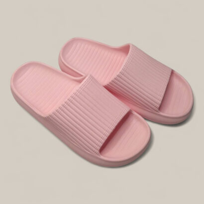 Жіночі шльопанці Крок рожевого кольору (С-107)