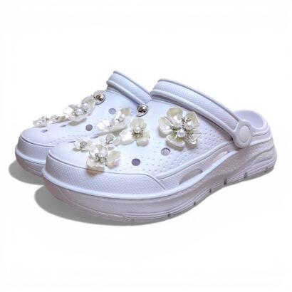 Жіночі крокси DagoFit білого кольор (DG-414)